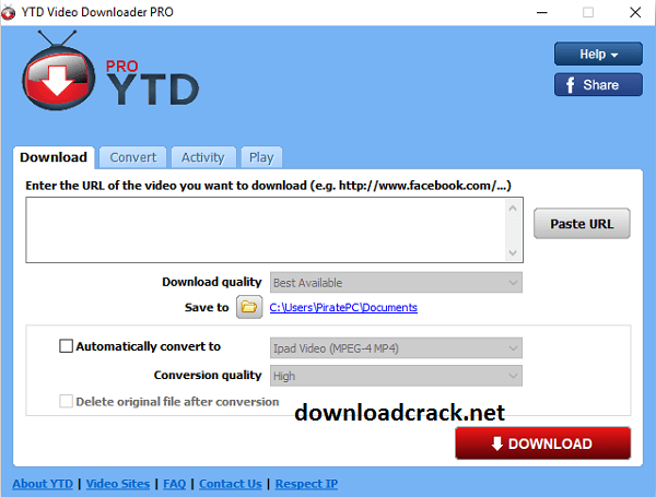 YTD Video Downloader Pro 5.9.22.1 Crack With Serial Key 2022 Free Download