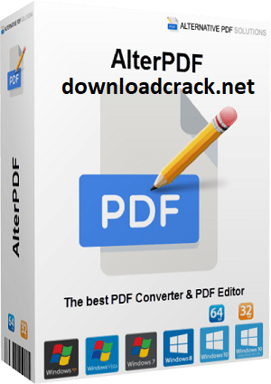 AlterPDF Pro 5.9 Crack With License Key 2022 Free Download