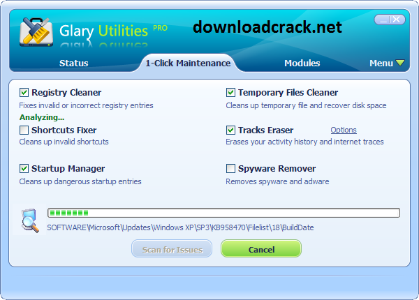 Glary Utilities Pro 6.6.0.9 Crack With License Key 2024 Download